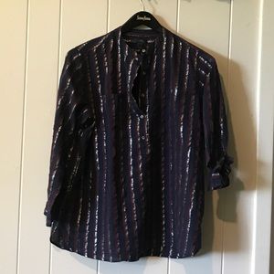 JCrew Shimmering Tunic Top, size 10